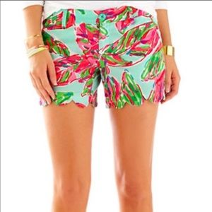 Lilly Pulitzer Size 2 Buttercup shorts EUC